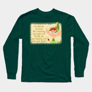 naughty or nice Long Sleeve T-Shirt